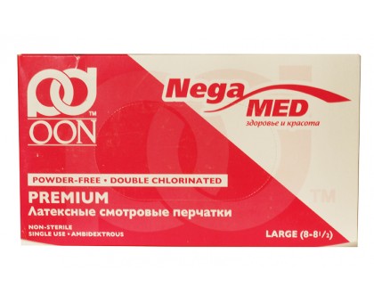Перчатки латексные Premium NegaMed