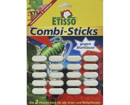 Etisso Cоmbi-Sticks удобрение для растений от насекомых 20 штук
